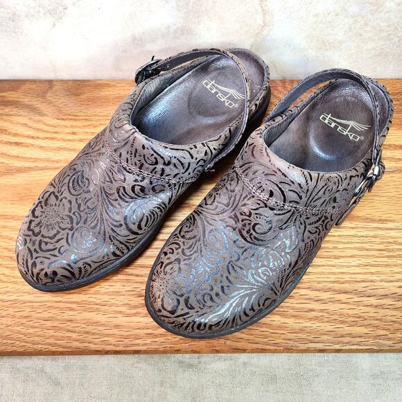 Strappy Back Slip On Dansko Clogs for Women - Size US 5.5-6 / EU 36 - Picture 6 of 10